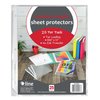 C-Line Products Top Loading Sheet Protectors, Clear, Standard Weight Polypropylene, 11 x 8 12, 300PK 05047-BX